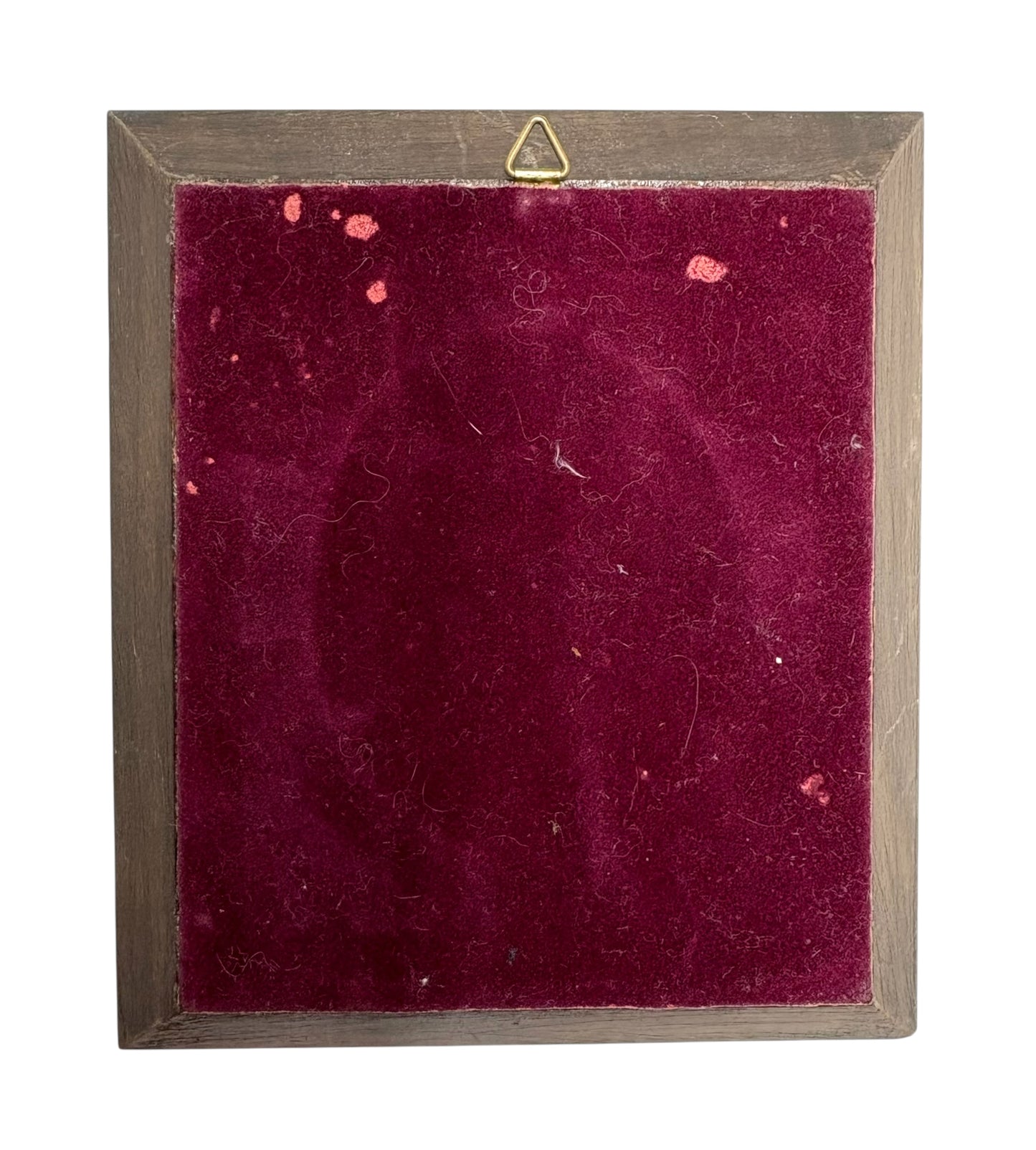 Framed Miniature Portrait of 18th-Century Lady