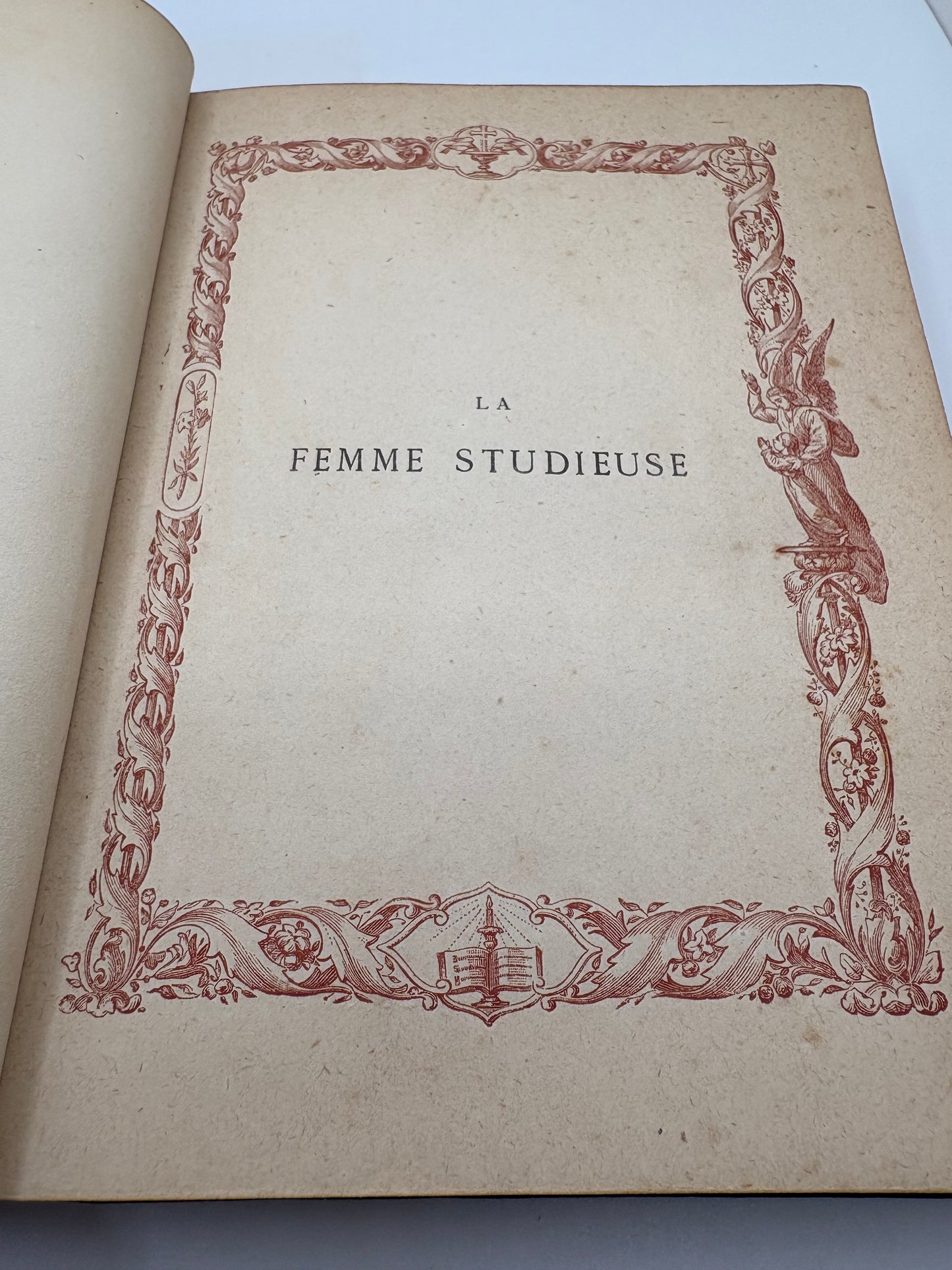 1880 La Femme Studieuse