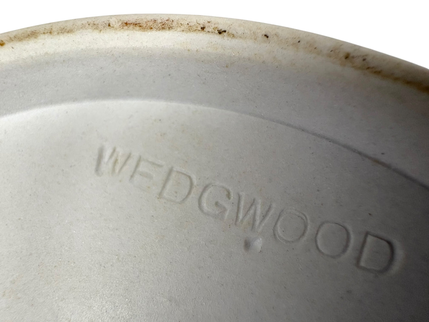 Wedgwood Blue Jasperware Teapot with Underplate