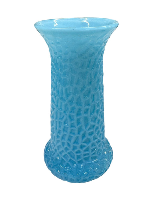 Fenton Crackle Glass Vase