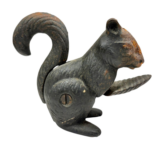 Cast Iron Squirrel Nutcracker