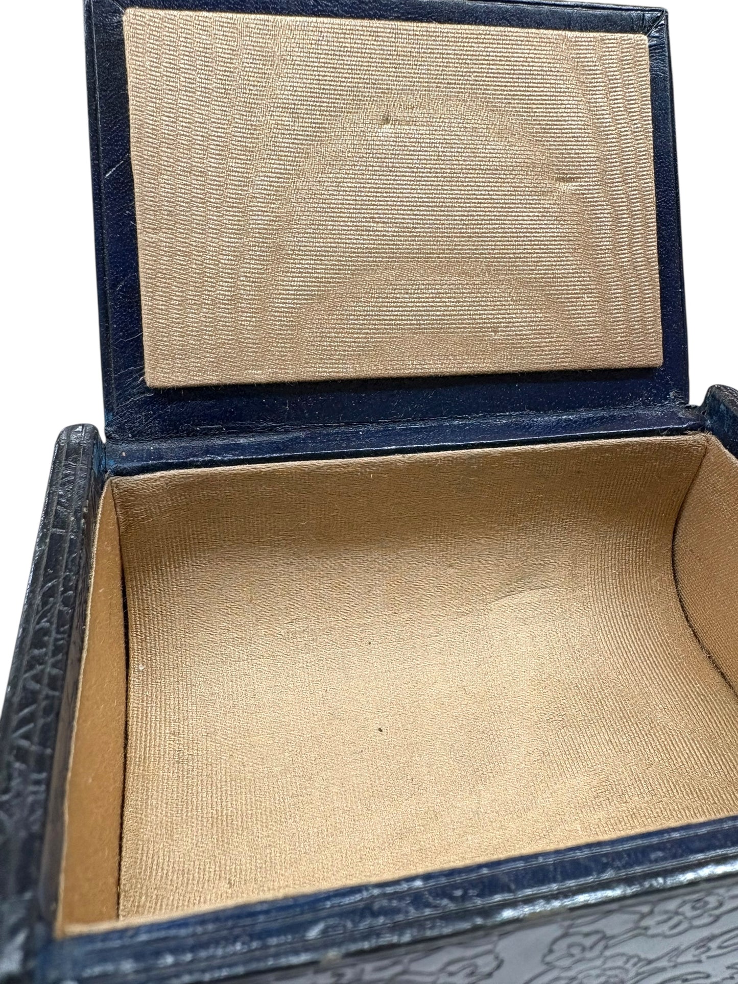 Antique Italian Leather Box