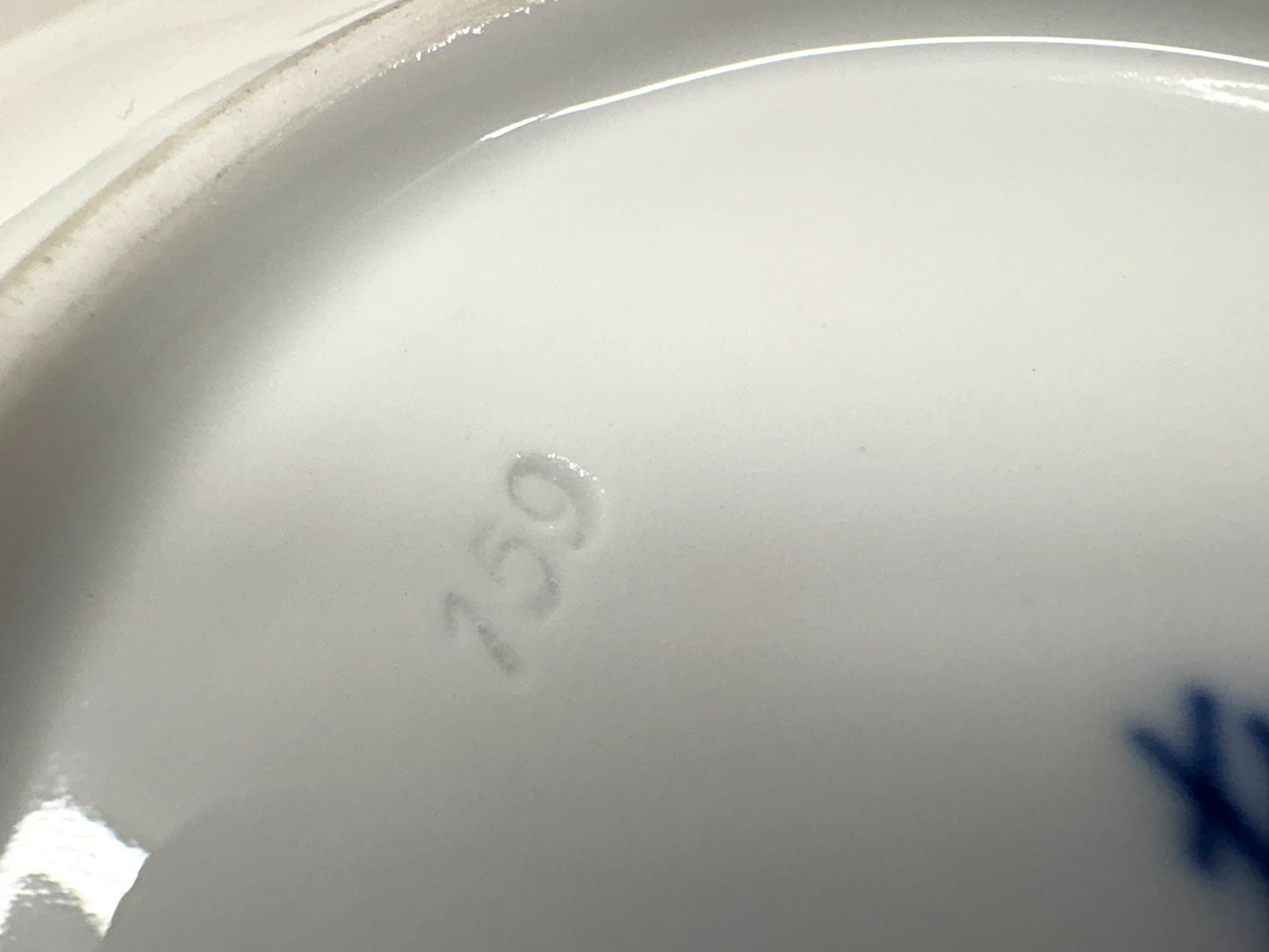 Antique Meissen Teacup & Saucer