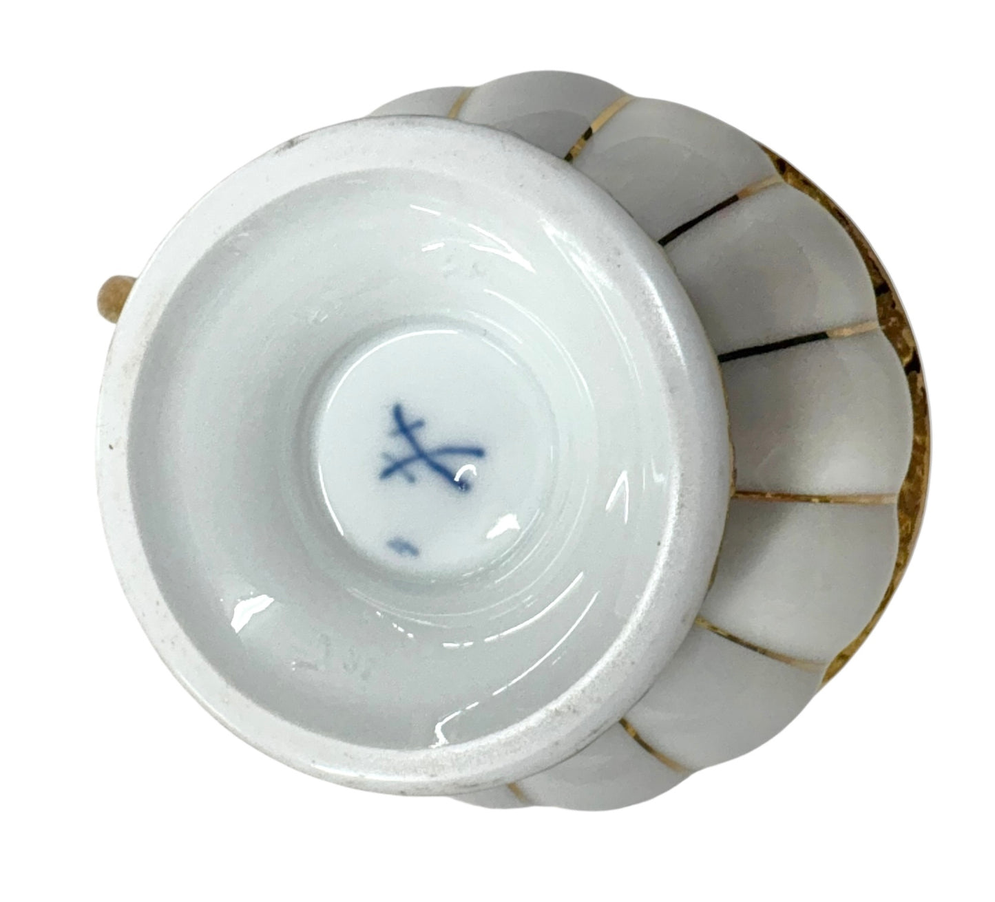 Antique Meissen Teacup & Saucer