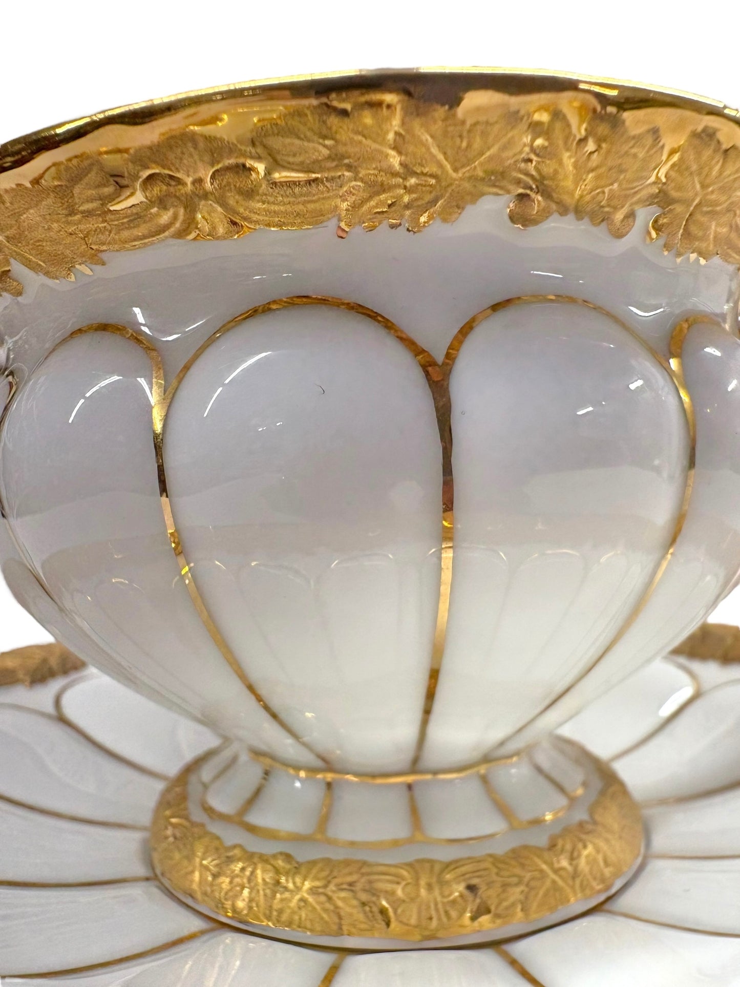 Antique Meissen Teacup & Saucer