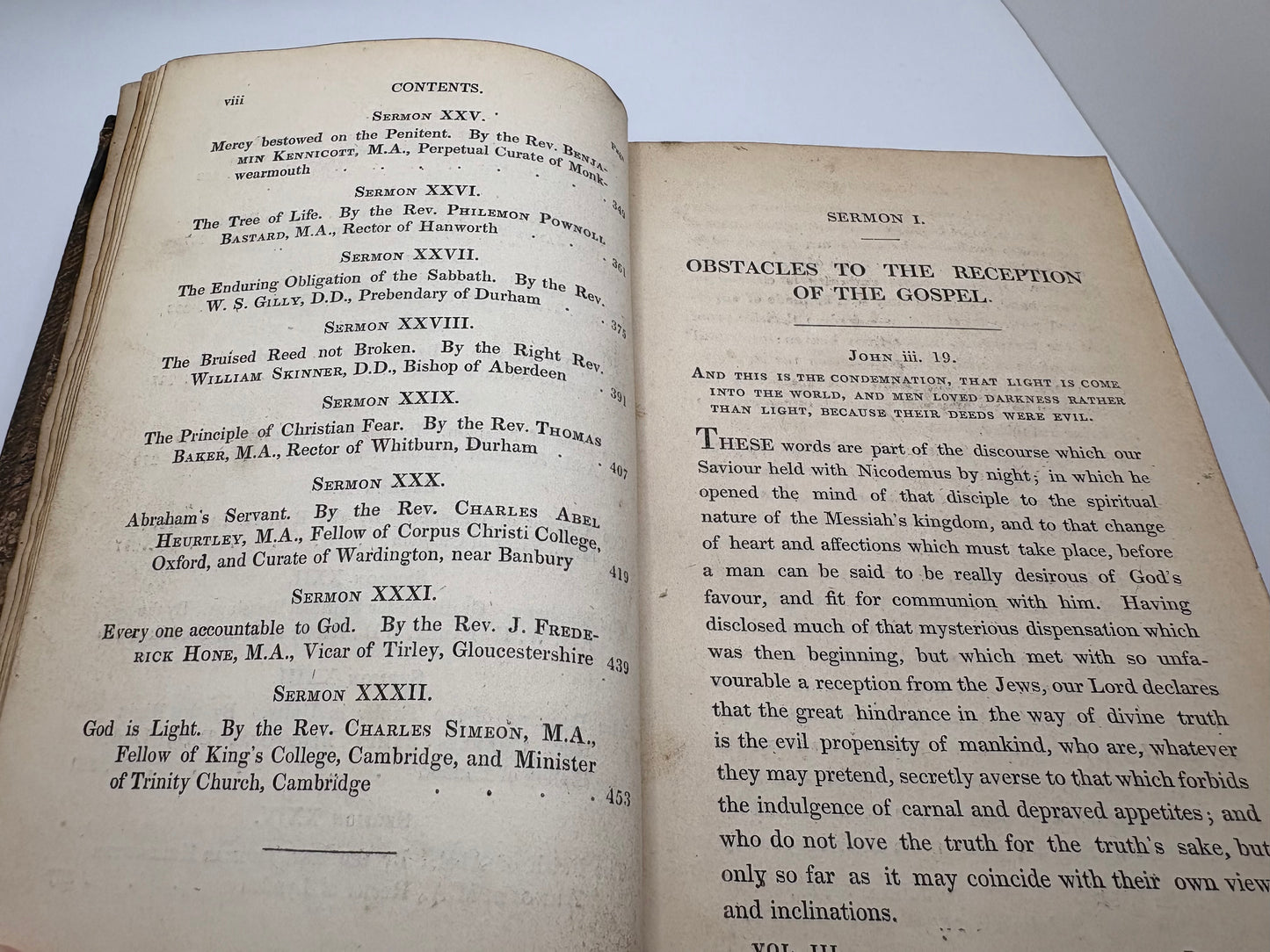 1834 Original Family Sermons