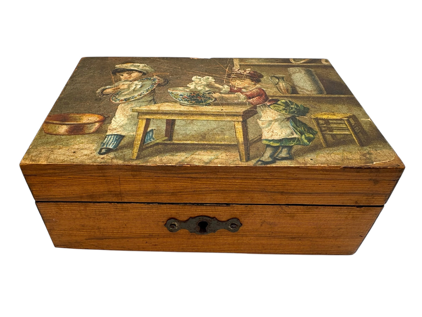 Antique Jewelry/Keepsake Box