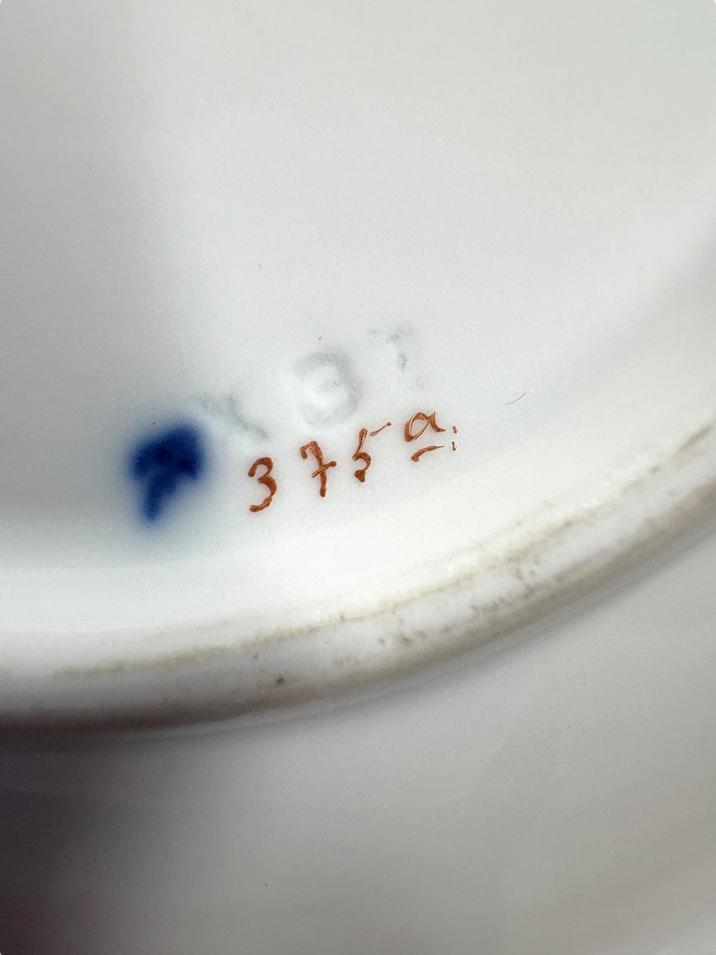 Antique Meissen Teacup & Saucer