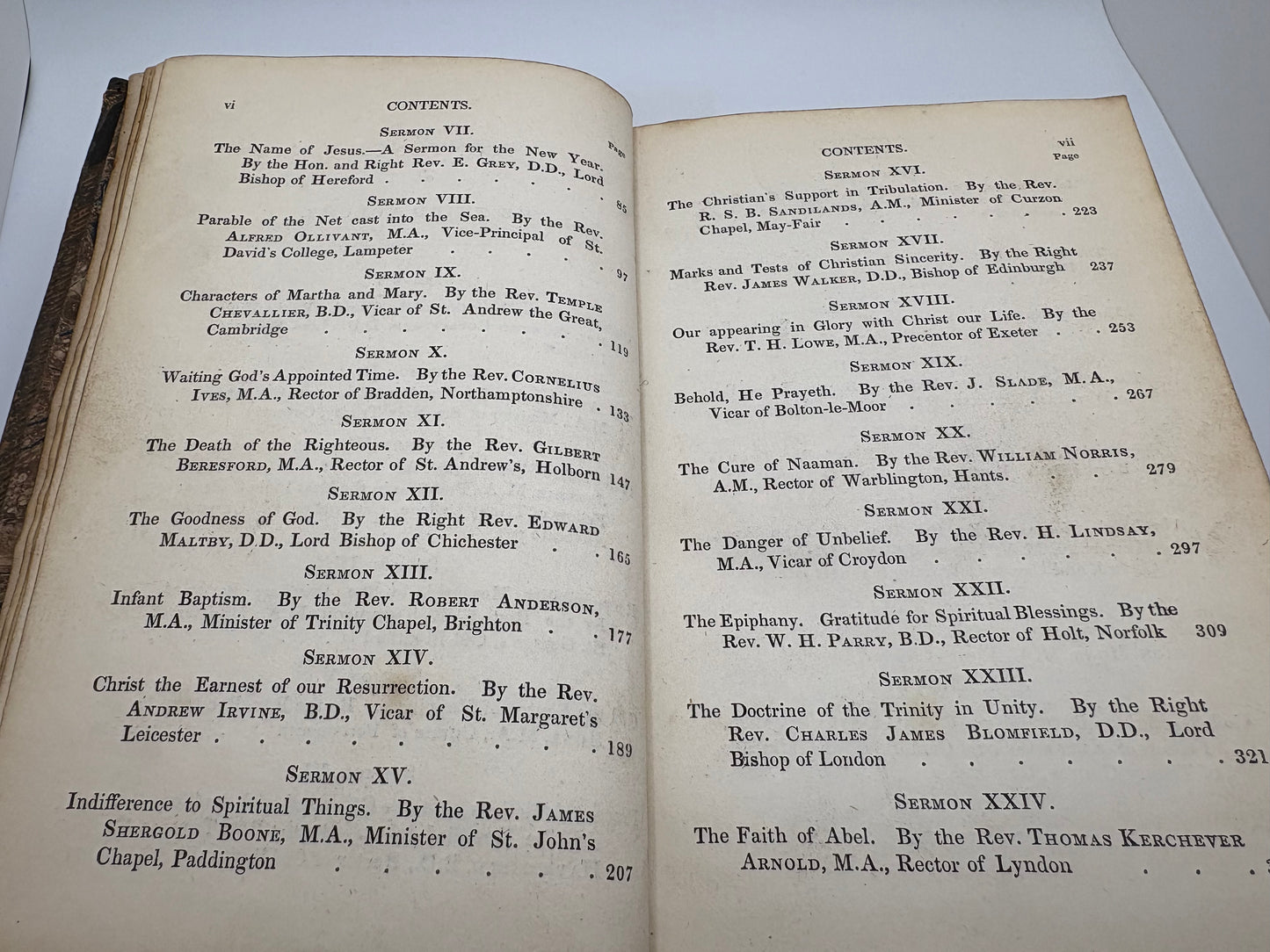 1834 Original Family Sermons
