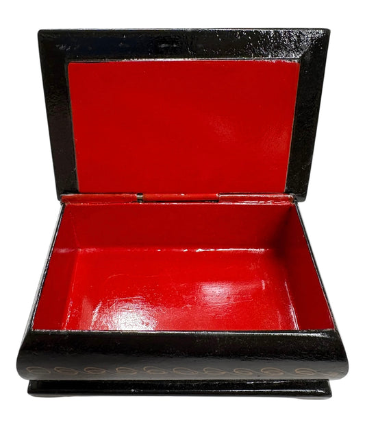 Russian Hand-painted Lacquered Box