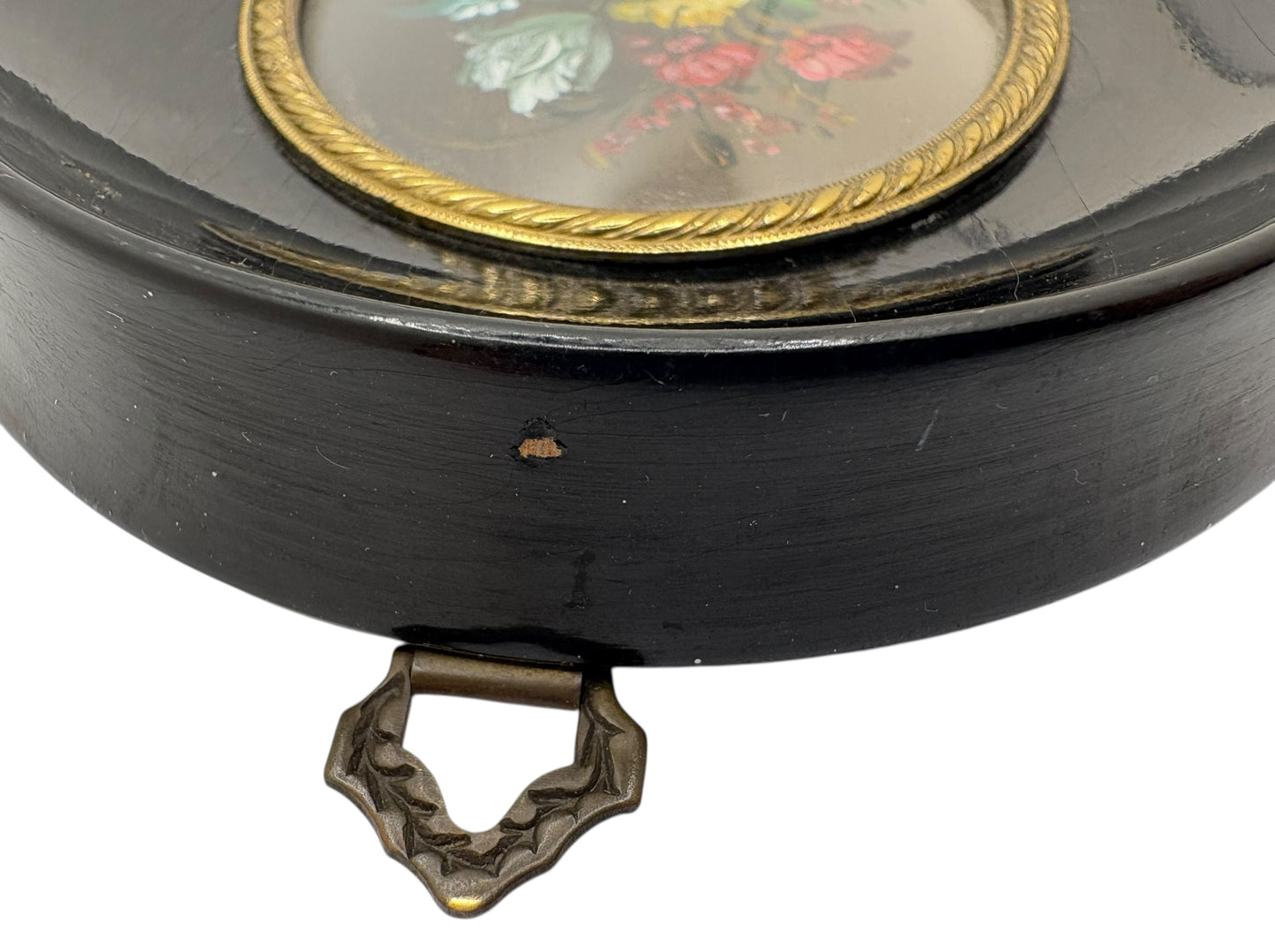 19th Century Miniature Floral Painting