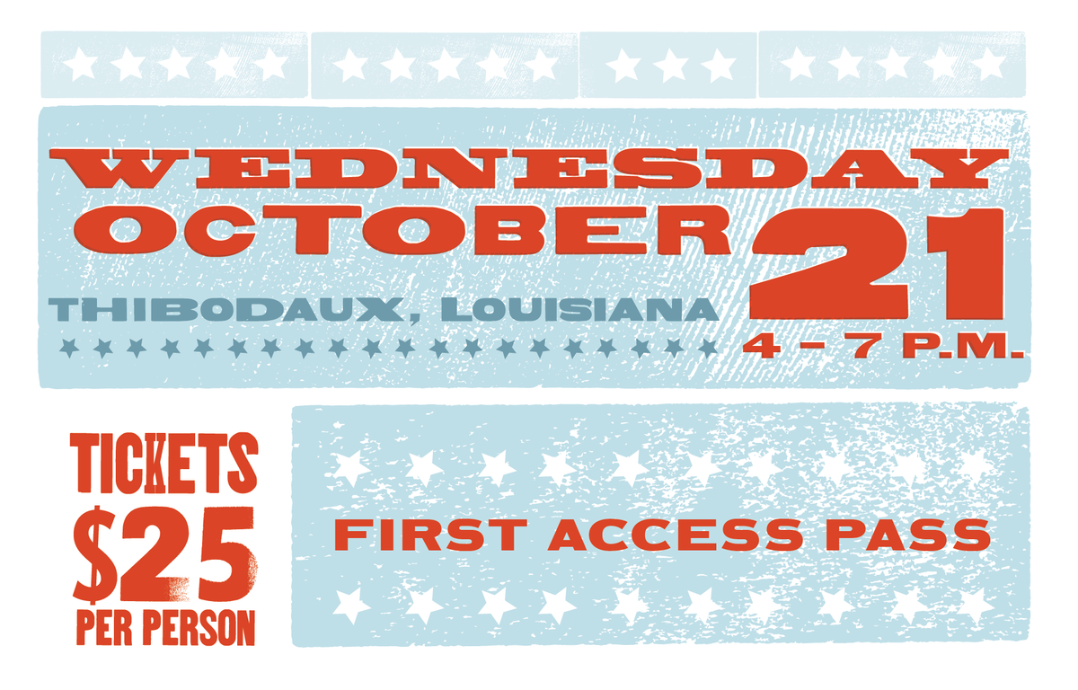Louisiana's Great Estate Sale VIP Shopping Party Pass